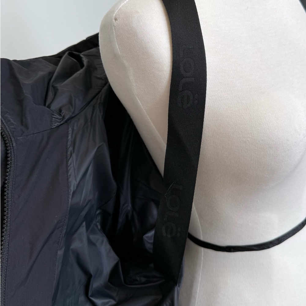 Lole Katie XS Black Down Puffer Parka Hooded Coat Pacers Paris Edition EUC - Picture 9 of 12